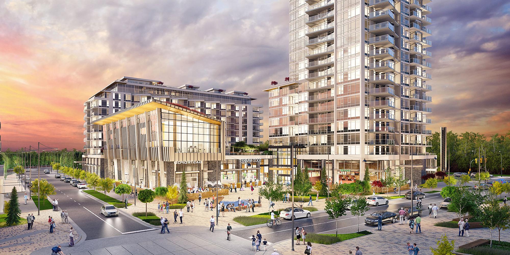 River District in Vancouver rendering